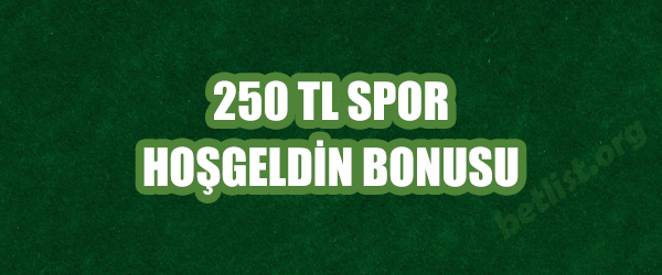 Betlist Spor Hoşgeldin Bonusu